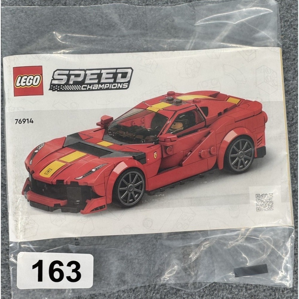 LEGO 76914 Speed Champions‎ Ferrari 812 Competizione Instruction Manual Only OEM
